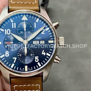 ZF Factory IWC Le Petit Prince IW377714 blue dial brown leather strap