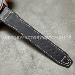 ZF Factory IWC Pilot Mark XX IW328201 40mm Steel Leather Strap Blue Arabic Numerals Dial (6) ZF Factory IWC Pilot Mark XX IW328201 40mm Steel Leather Strap Arabic Numerals Blue Dial
