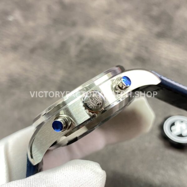 ZF Factory IWC Pilot Special Edition Blue Orange IW377729 43mm Textile Strap Arabic Numerals Blue Dial (6) ZF Factory IWC Pilot Special Edition Blue Orange IW377729 43mm Textile Strap Arabic Numerals Blue Dial