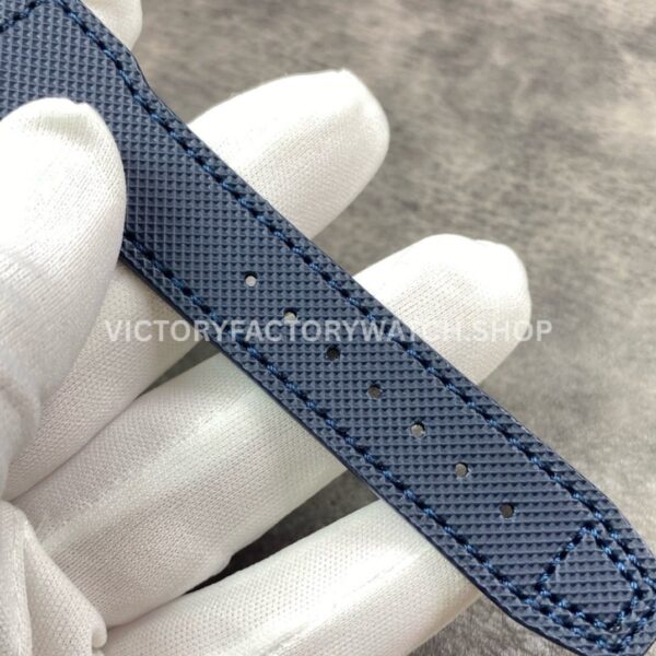 ZF Factory IWC Pilot Special Edition Blue Orange IW377729 43mm Textile Strap Arabic Numerals Blue Dial (8) ZF Factory IWC Pilot Special Edition Blue Orange IW377729 43mm Textile Strap Arabic Numerals Blue Dial