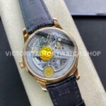 ZF Factory IWC Portuguese Automatic IW500713 42mm Rose Gold Leather Strap Arabic Numerals Blue Dial (3) ZF Factory IWC Portuguese Automatic IW500713 42mm Rose Gold Leather Strap Arabic Numerals Blue Dial