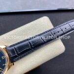 ZF Factory IWC Portuguese Automatic IW500713 42mm Rose Gold Leather Strap Arabic Numerals Blue Dial (4) ZF Factory IWC Portuguese Automatic IW500713 42mm Rose Gold Leather Strap Arabic Numerals Blue Dial