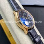ZF Factory IWC Portuguese Automatic IW500713 42mm Rose Gold Leather Strap Arabic Numerals Blue Dial (7) ZF Factory IWC Portuguese Automatic IW500713 42mm Rose Gold Leather Strap Arabic Numerals Blue Dial