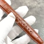 ZF Factory IWC Portuguese Chronograph IW371402 41mm Rose Gold Brown Leather Strap Arabic Numerals Silver Dial (9) ZF Factory IWC Portuguese Chronograph IW371402 41mm Rose Gold Brown Leather Strap Arabic Numerals Silver Dial