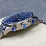 ZF Factory IWC Portuguese Chronograph IW371606 41mm Steel Blue Dial (2) ZF Factory IWC Portuguese Chronograph IW371606 41mm Full Steel Blue Dial