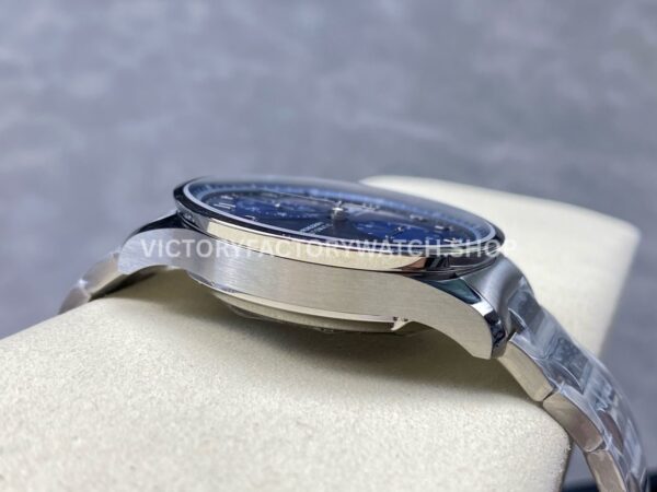 ZF Factory IWC Portuguese Chronograph IW371606 41mm Steel Blue Dial (5) ZF Factory IWC Portuguese Chronograph IW371606 41mm Full Steel Blue Dial