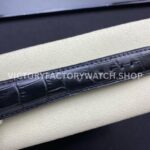 ZF Factory IWC Portuguese Chronograph IW390302 Steel Leather Strap Arabic Numerals Silver Dial (4) ZF Factory IWC Portuguese Chronograph IW390302 Steel Leather Strap Arabic Numerals Silver Dial