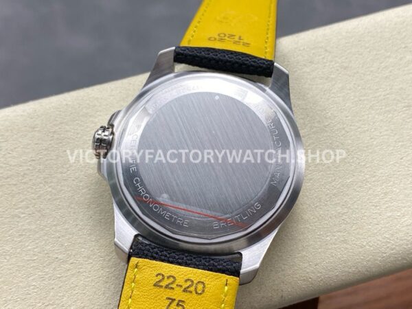 BLS Factory Breitling Avenger A17328101B1X1 42mm Steel Calf skin Strap Black Dial (3) BLS Factory Breitling Avenger A17328101B1X1 42mm Steel Calf skin Strap Black Dial