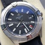 BLS Factory Breitling Avenger A17328101B1X1 42mm Steel Calf skin Strap Black Dial (4) BLS Factory Breitling Avenger A17328101B1X1 42mm Steel Calf skin Strap Black Dial