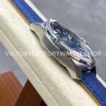 BLS Factory Breitling Avenger A17328101C1X1 42mm Steel Calf skin Strap Blue Dial