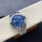 BLS Factory Breitling Avenger A32320101C1A1 44mm Full Steel Red GMT Needle Blue Dial