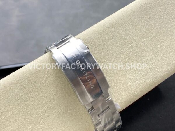 BLS Factory Breitling Avenger A32320101C1A1 44mm Full Steel Red GMT Needle Blue Dial