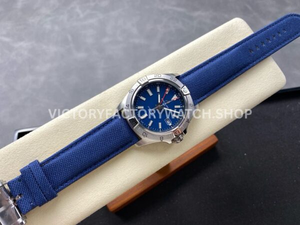 BLS Factory Breitling Avenger A32320101C1X1 44mm Steel Calf Skin Strap Red GMT Needle Blue Dial (1) BLS Factory Breitling Avenger A32320101C1X1 44mm Steel Calf Skin Strap Red GMT Needle Blue Dial