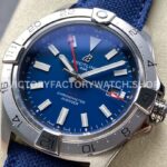 BLS Factory Breitling Avenger A32320101C1X1 44mm Steel Calf Skin Strap Red GMT Needle Blue Dial (2) BLS Factory Breitling Avenger A32320101C1X1 44mm Steel Calf Skin Strap Red GMT Needle Blue Dial