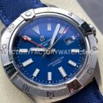 BLS Factory Breitling Avenger A32320101C1X1 44mm Steel Calf Skin Strap Red GMT Needle Blue Dial (5) BLS Factory Breitling Avenger A32320101C1X1 44mm Steel Calf Skin Strap Red GMT Needle Blue Dial