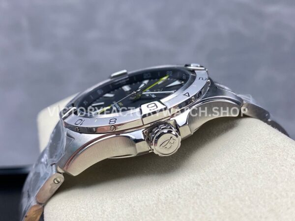 BLS Factory Breitling Avenger A323201A1B1X1 44mm Full Steel Yellow GMT Needle Black Dial (3) BLS Factory Breitling Avenger A323201A1B1X1 44mm Full Steel Yellow GMT Needle Black Dial