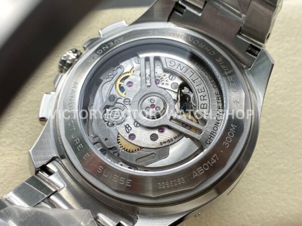 BLS Factory Breitling Avenger B01 Chronograph AB0147101A1A1 44mm Full Steel Brown Dial (1) BLS Factory Breitling Avenger B01 Chronograph AB0147101A1A1 44mm Full Steel Brown Dial