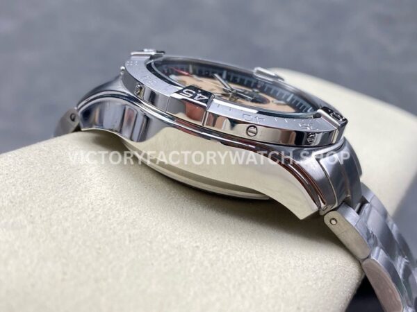 BLS Factory Breitling Avenger B01 Chronograph AB0147101A1A1 44mm Full Steel Brown Dial (8) BLS Factory Breitling Avenger B01 Chronograph AB0147101A1A1 44mm Full Steel Brown Dial