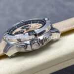 BLS Factory Breitling Avenger B01 Chronograph AB0147101A1X1 44mm Steel Calf Skin Strap Champagne Dial