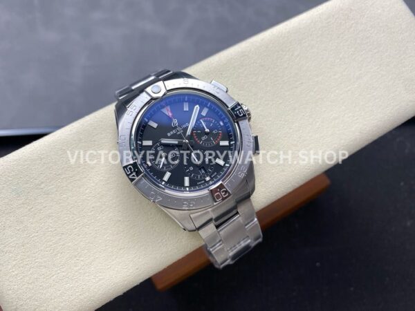 BLS Factory Breitling Avenger B01 Chronograph AB0147101B1A1 44mm Full Steel Black Dial (1) BLS Factory Breitling Avenger B01 Chronograph AB0147101B1A1 44mm Full Steel Black Dial