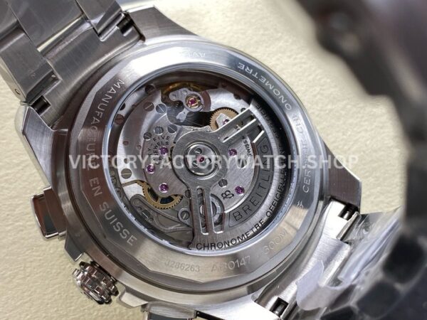 BLS Factory Breitling Avenger B01 Chronograph AB0147101B1A1 44mm Full Steel Black Dial (4) BLS Factory Breitling Avenger B01 Chronograph AB0147101B1A1 44mm Full Steel Black Dial