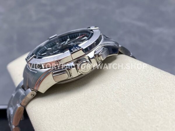 BLS Factory Breitling Avenger B01 Chronograph AB0147101B1A1 44mm Full Steel Black Dial (8) BLS Factory Breitling Avenger B01 Chronograph AB0147101B1A1 44mm Full Steel Black Dial