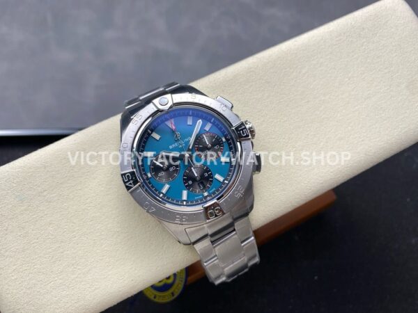 BLS Factory Breitling Avenger B01 Chronograph AB0147101C1A1 44mm Full Steel Blue Dial (6) BLS Factory Breitling Avenger B01 Chronograph AB0147101C1A1 44mm Full Steel Blue Dial