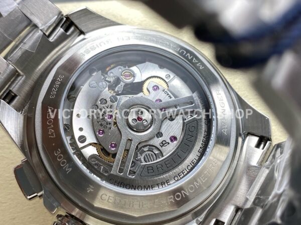 BLS Factory Breitling Avenger B01 Chronograph AB0147101C1A1 44mm Full Steel Blue Dial (9) BLS Factory Breitling Avenger B01 Chronograph AB0147101C1A1 44mm Full Steel Blue Dial