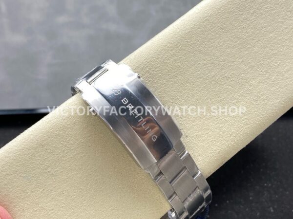 BLS Factory Breitling Avenger B01 Chronograph AB0147101L1A1 44mm Full Steel Green Dial