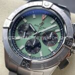 BLS Factory Breitling Avenger B01 Chronograph AB0147101L1A1 44mm Full Steel Green Dial
