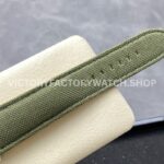 BLS Factory Breitling Avenger B01 Chronograph AB0147101L1X1 44mm Steel Calf Skin Strap Green Dial
