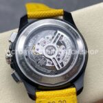 BLS Factory Breitling Avenger B01 Chronograph SB0147101I1X1 44mm Steel Yellow Calf Skin Strap Arabic Numerals Yellow Dial