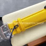 BLS Factory Breitling Avenger B01 Chronograph SB0147101I1X1 44mm Steel Yellow Calf Skin Strap Arabic Numerals Yellow Dial