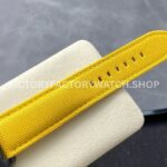 BLS Factory Breitling Avenger B01 Chronograph SB0147101I1X1 44mm Steel Yellow Calf Skin Strap Arabic Numerals Yellow Dial