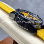 BLS Factory Breitling Avenger B01 Chronograph SB0147101I1X1 44mm Steel Yellow Calf Skin Strap Arabic Numerals Yellow Dial