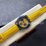 BLS Factory Breitling Avenger B01 Chronograph SB0147101I1X1 44mm Steel Yellow Calf Skin Strap Arabic Numerals Yellow Dial