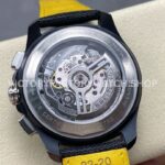 BLS Factory Breitling Avenger B01 Chronograph SB0147101I1X2 44mm Steel Black Calf Skin Strap Arabic Numerals Yellow Dial
