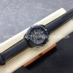 BLS Factory Breitling Avenger B01 Chronograph SB01472A1B1X1 44mm Steel Black Calf Skin Strap Black Dial