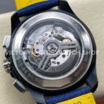 BLS Factory Breitling Avenger B01 Chronograph SB01474A1C1X1 44mm Steel Dark Blue Calf Skin Strap Dark Blue Dial