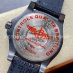 BLS Factory Breitling Avenger Blackbird M1733010/BB45 44mm Titanium Textile Strap Black Dial