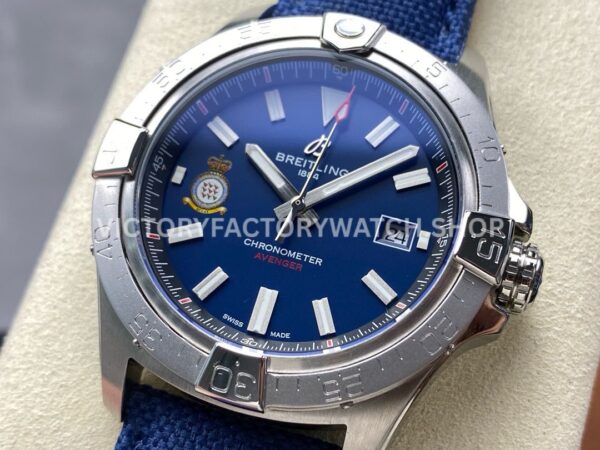 BLS Factory Breitling Avenger Red Arrows 60th Anniversary A173281A1C1X1 42mm Steel Calf sk ( (5) BLS Factory Breitling Avenger Red Arrows 60th Anniversary A173281A1C1X1 42mm Steel Calf skin Strap Dark Blue Dial