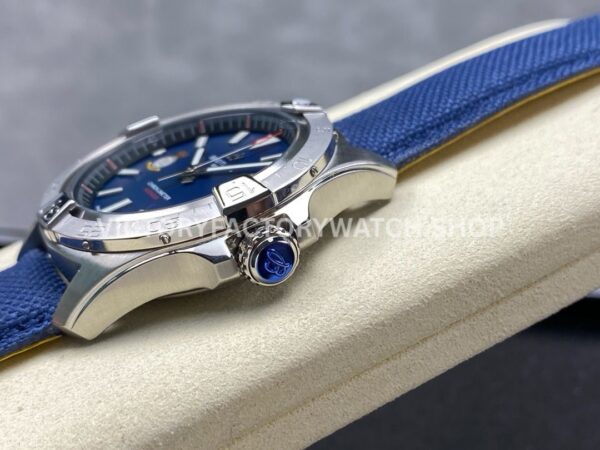 BLS Factory Breitling Avenger Red Arrows 60th Anniversary A173281A1C1X1 42mm Steel Calf sk ( (8) BLS Factory Breitling Avenger Red Arrows 60th Anniversary A173281A1C1X1 42mm Steel Calf skin Strap Dark Blue Dial