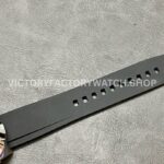 BLS Factory Breitling Chronomat 42 AB0134101G1S2 42mm Steel Rubber Strap Strap Black Eye Si ( (8) BLS Factory Breitling Chronomat 42 AB0134101G1S2 42mm Steel Rubber Strap Strap Black Eye Silver Dial