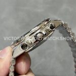 BLS Factory Breitling Chronomat 42mm Full Steel Black Eye Black Dial