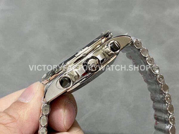 BLS Factory Breitling Chronomat 42mm Full Steel Black Eye Black Dial