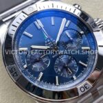 BLS Factory Breitling Chronomat 42mm Full Steel Blue Eye Blue Dial (1) BLS Factory Breitling Chronomat 42mm Full Steel Blue Eye Blue Dial