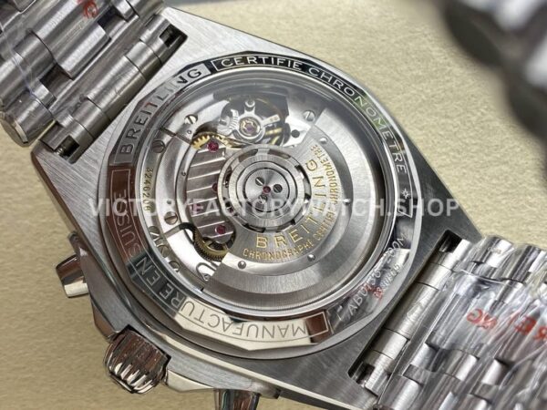 BLS Factory Breitling Chronomat 42mm Full Steel Blue Eye Blue Dial (8) BLS Factory Breitling Chronomat 42mm Full Steel Blue Eye Blue Dial