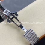 BLS Factory Breitling Chronomat GMT A32398101A1A1 40mm Full Steel Red GMT Needle White Dial