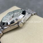 BLS Factory Breitling Chronomat GMT A32398101A1A1 40mm Full Steel Red GMT Needle White Dial