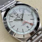 BLS Factory Breitling Chronomat GMT A32398101A1A1 40mm Full Steel Red GMT Needle White Dial